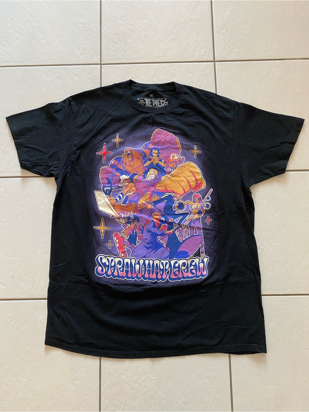 One Piece Straw Hat Crew Graphic Tee